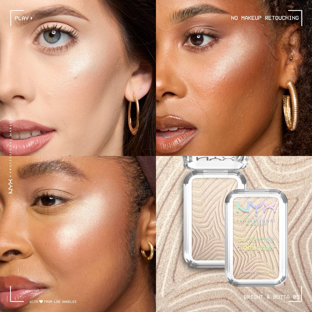 NYX Professional Makeup Buttermelt Powder Highlighter