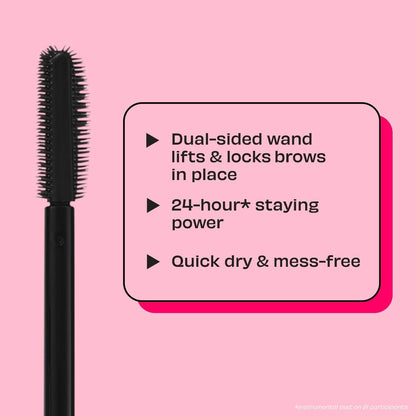 Mini 24-HR Brow Setter Clear Brow Gel with Lamination Effect