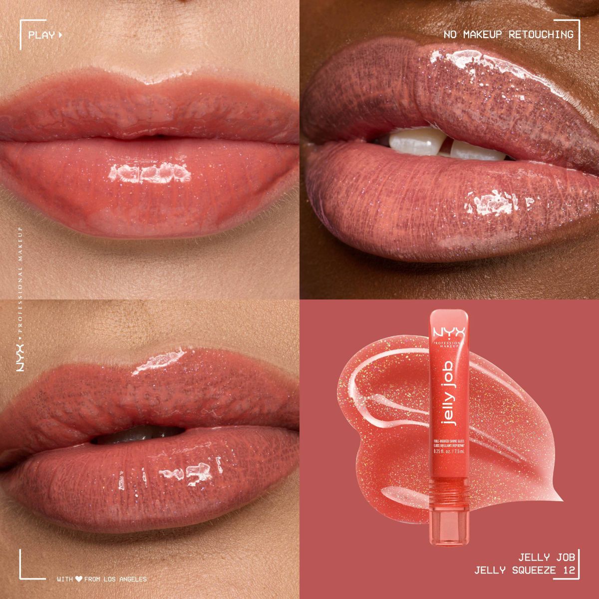 NYX Professional Makeup Jelly Job Peptide Lip Gloss