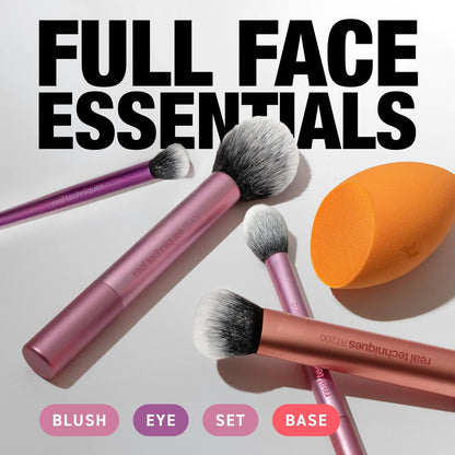 Real Techniques Everyday Essentials Makeup Brush Kit - 5pc